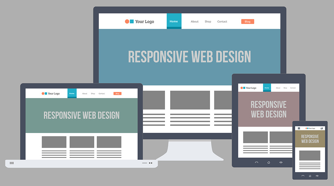 Exemple de site web utilisant la technique responsive web design (RWD)